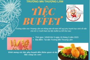 Thông báo tổ chức tiệc buffet